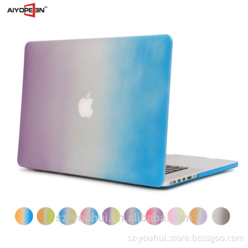 New arrival Rainbow color for Macbook Air accesories